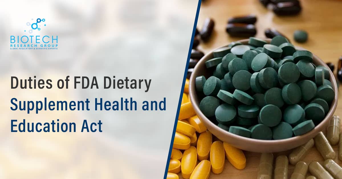 FDA Dietary Supplement
